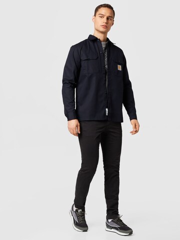 Carhartt WIP Regular fit Button Up Shirt in Blue