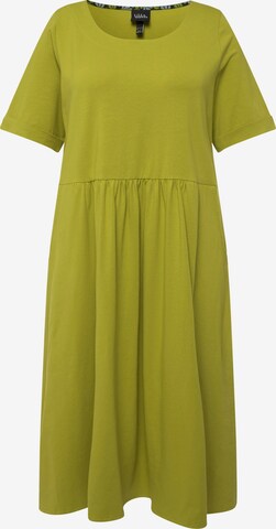 Ulla Popken Dress in Green: front