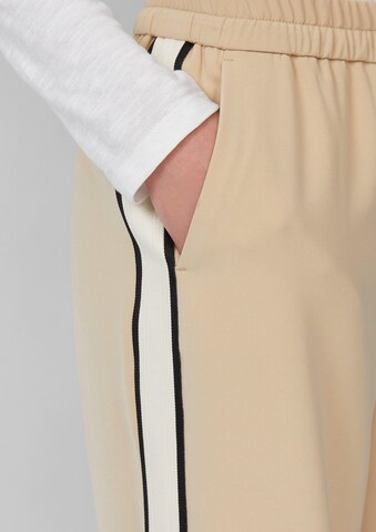 s.Oliver Wide leg Broek in Beige