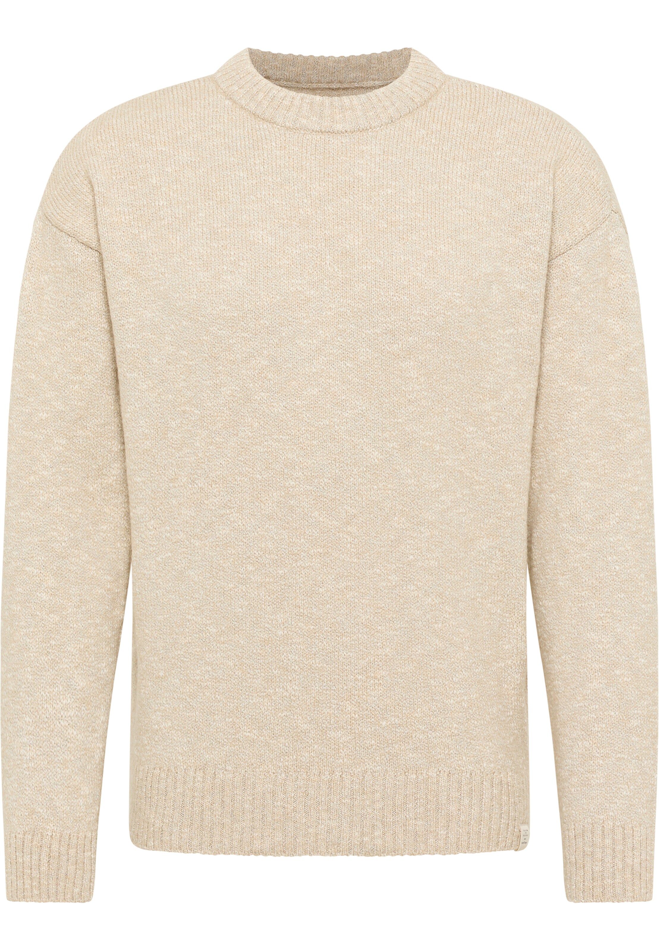MUSTANG Sweater 'Style Elwood' in Brown: front