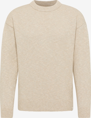 MUSTANG Pullover 'Style Elwood' in Braun: Vorderseite
