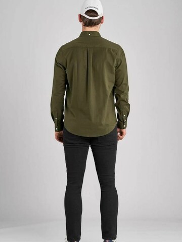 Coupe regular Chemise 'Calvert' U.S. POLO ASSN. en vert