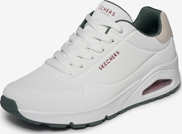Baskets basses 'Uno - Suited On Air' SKECHERS en blanc : devant