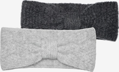 ONLY Otsanauha 'ONLKATE' värissä vaaleanharmaa / meleerattu musta, Tuotenäkymä