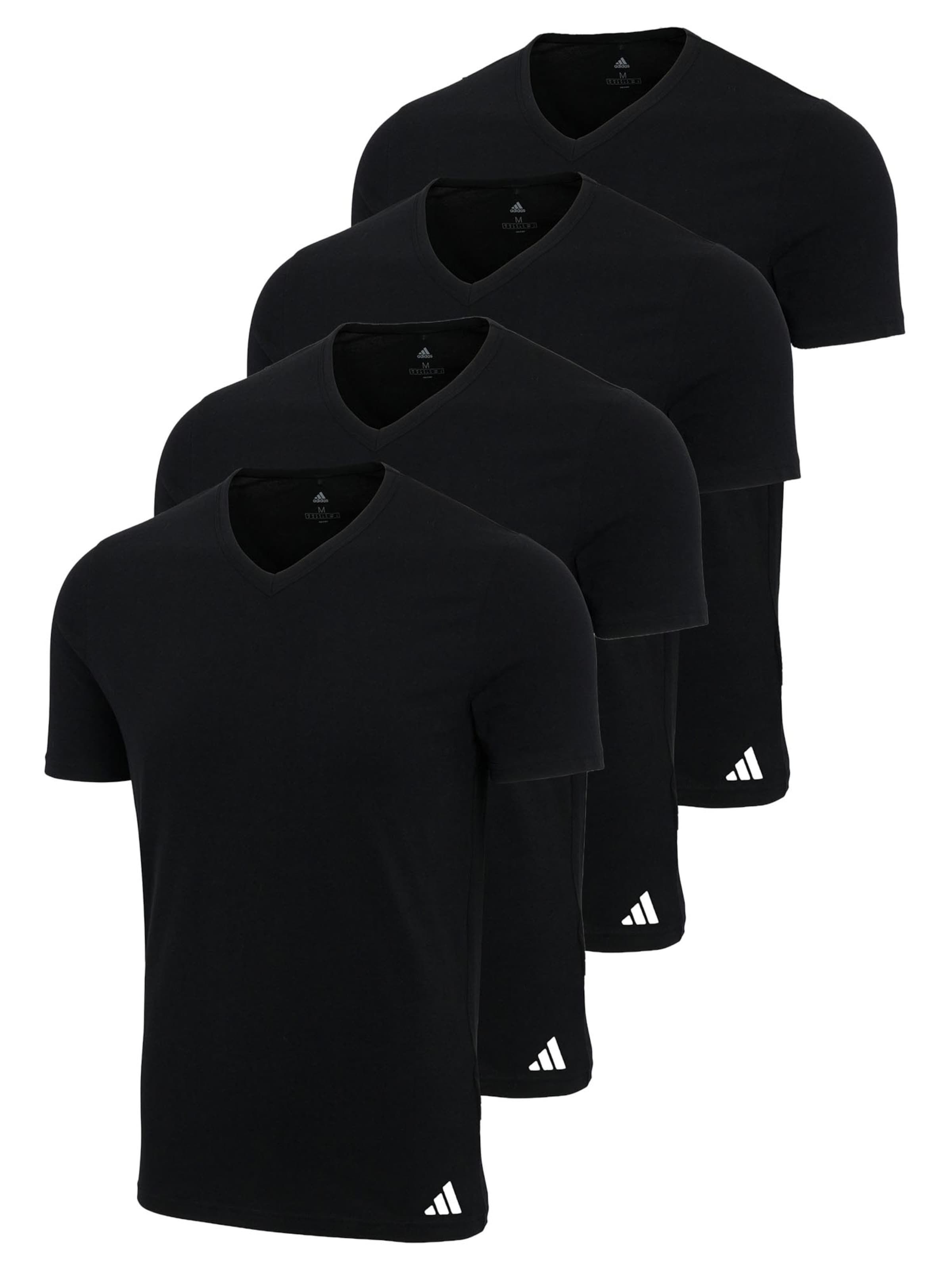 ADIDAS SPORTSWEAR Undershirt 'Active Flex Cotton' in Black: front