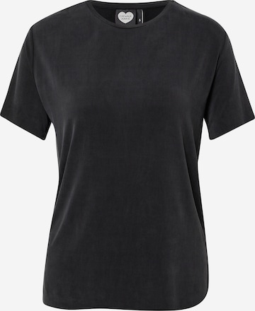 CATWALK JUNKIE T-Shirt 'TWIGGY' in Black: front