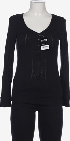 PEAK PERFORMANCE Langarmshirt M in Schwarz: predná strana