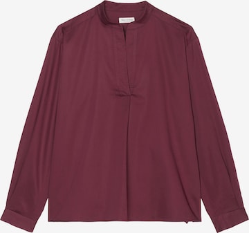 Marc O'Polo Blouse in Rood: voorkant