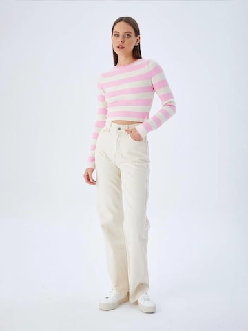 Pull-over MixRay en rose