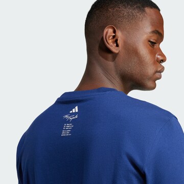 T-Shirt fonctionnel 'Lounge Drink' ADIDAS SPORTSWEAR en bleu