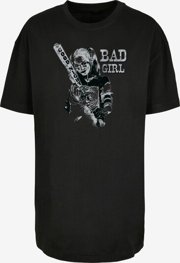 F4NT4STIC T-Shirt 'Suicide Squad Harley Quinn Bad Girl' in grau / schwarz, Produktansicht