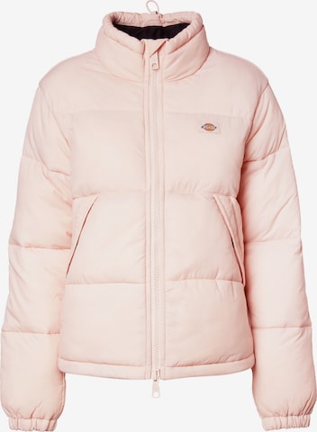 DICKIES Between-season jacket 'ALATNA' in Pink: front