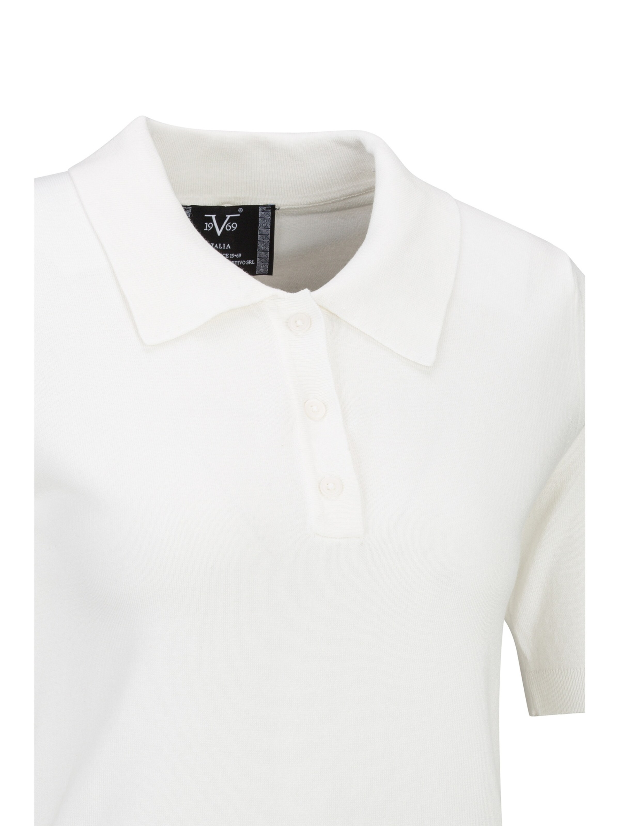19V69 ITALIA Shirt 'Amnore' in White