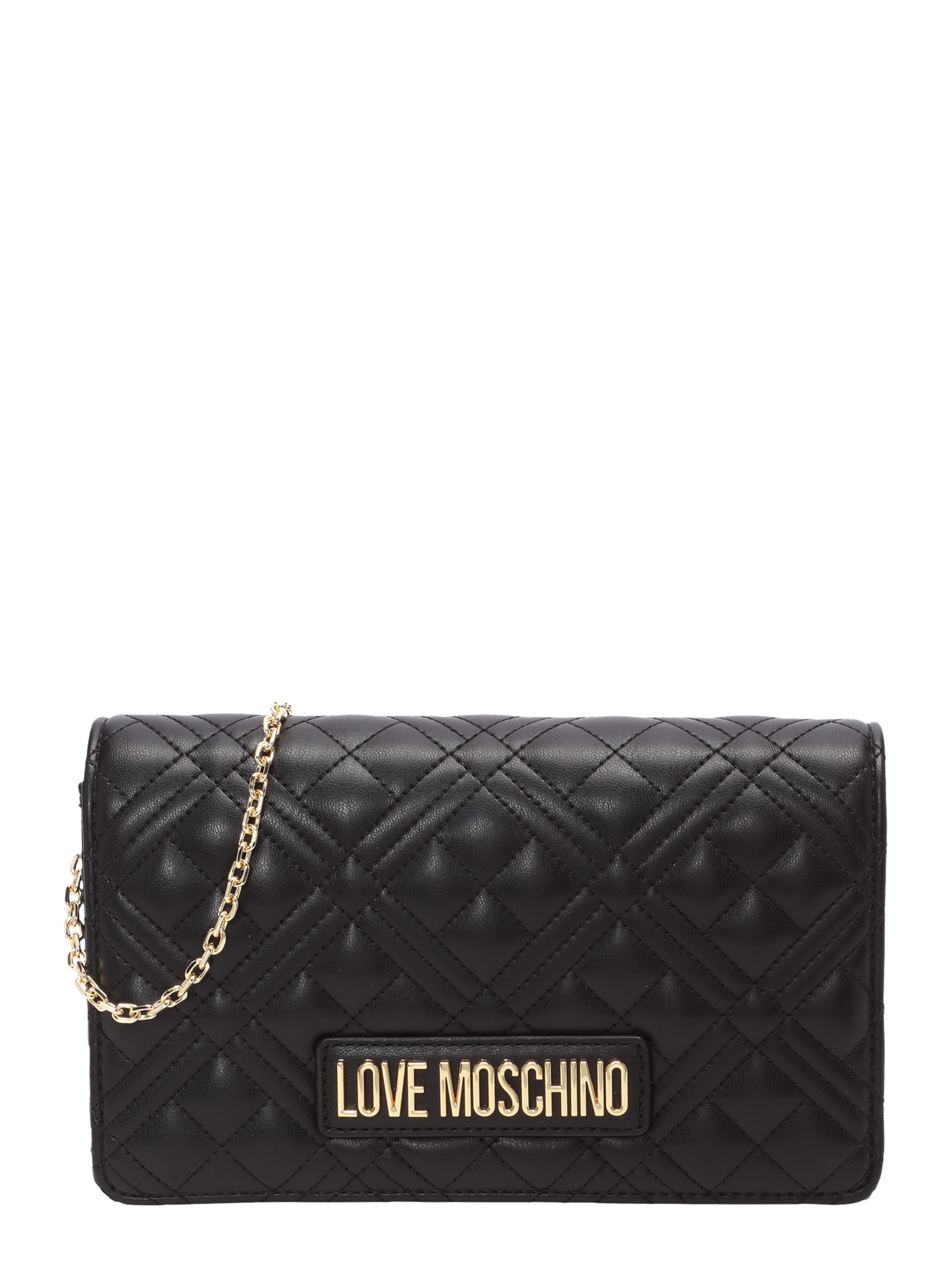 Love Moschino - Mala de ombro em preto: frente