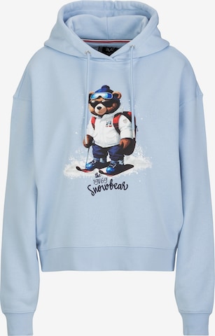 19V69 ITALIA Collegepaita 'Kara Wintergames' värissä sininen: etupuoli