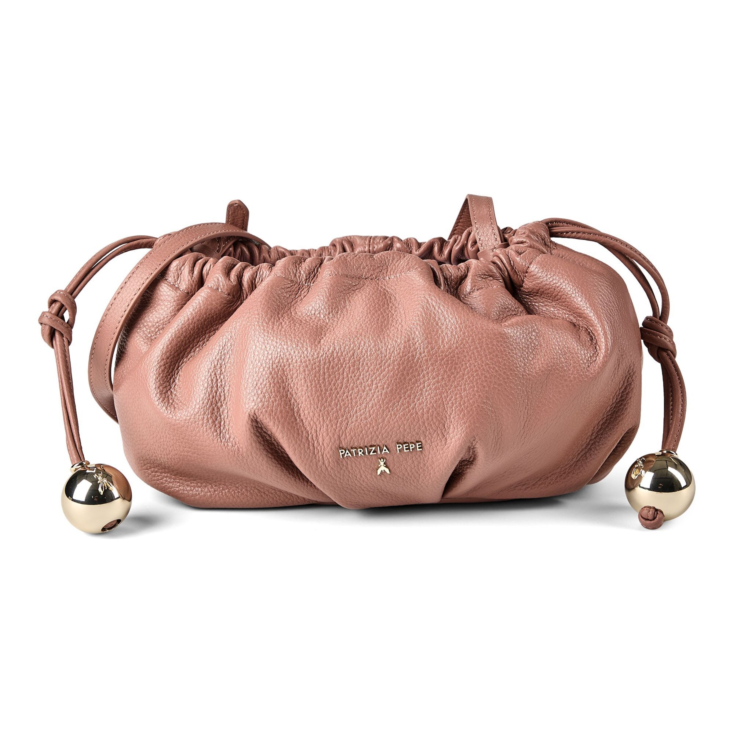 PATRIZIA PEPE Pouch 'Bubble' in Purple: front