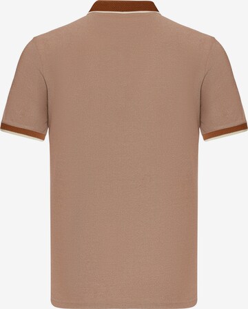 Jimmy Sanders T-shirt i brun