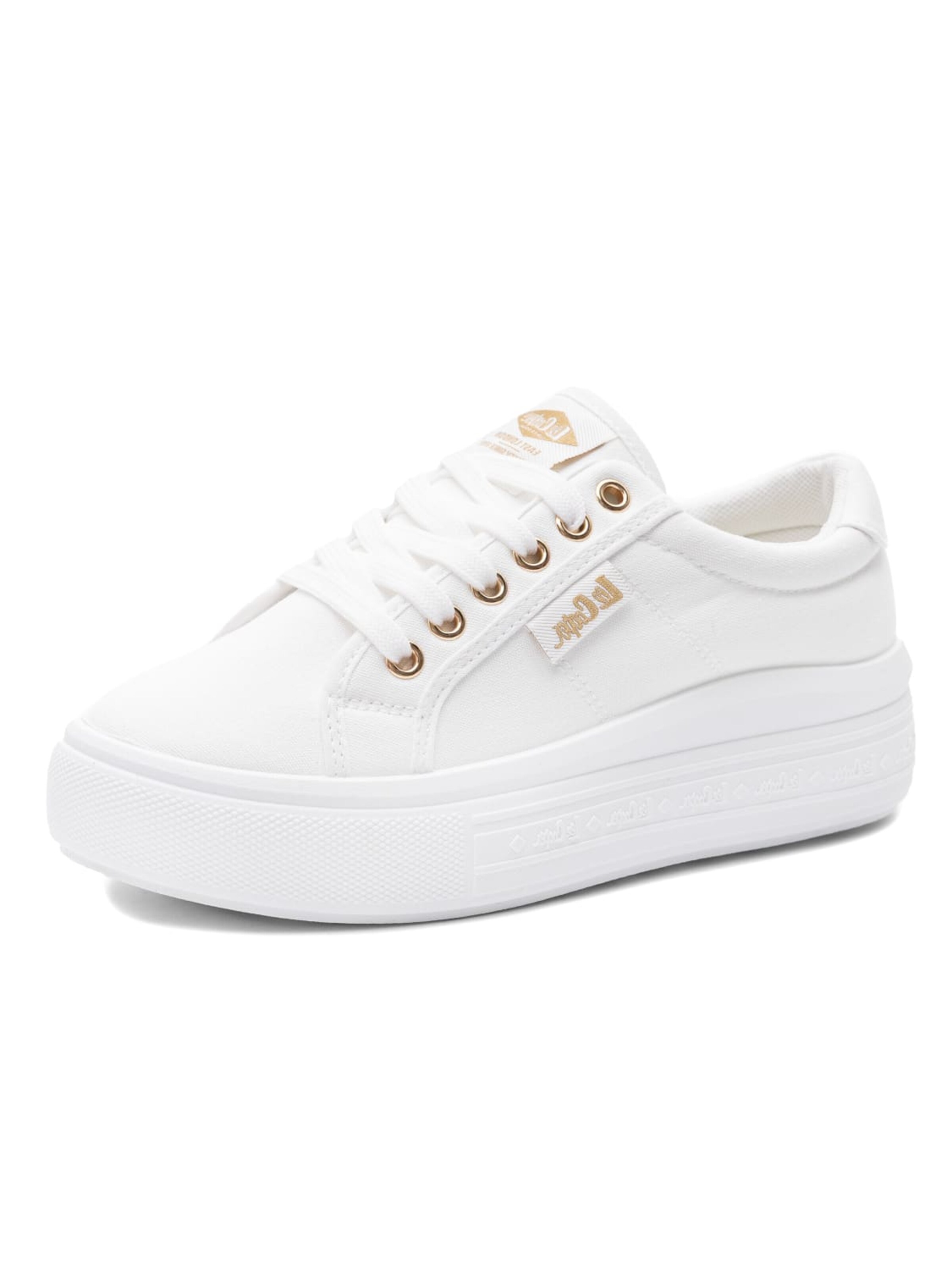 Lee Cooper Sneakers in White: front