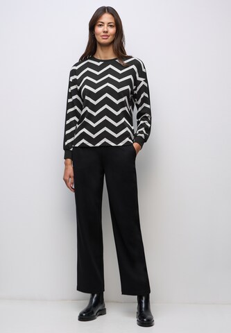 STREET ONE Shirt in Black