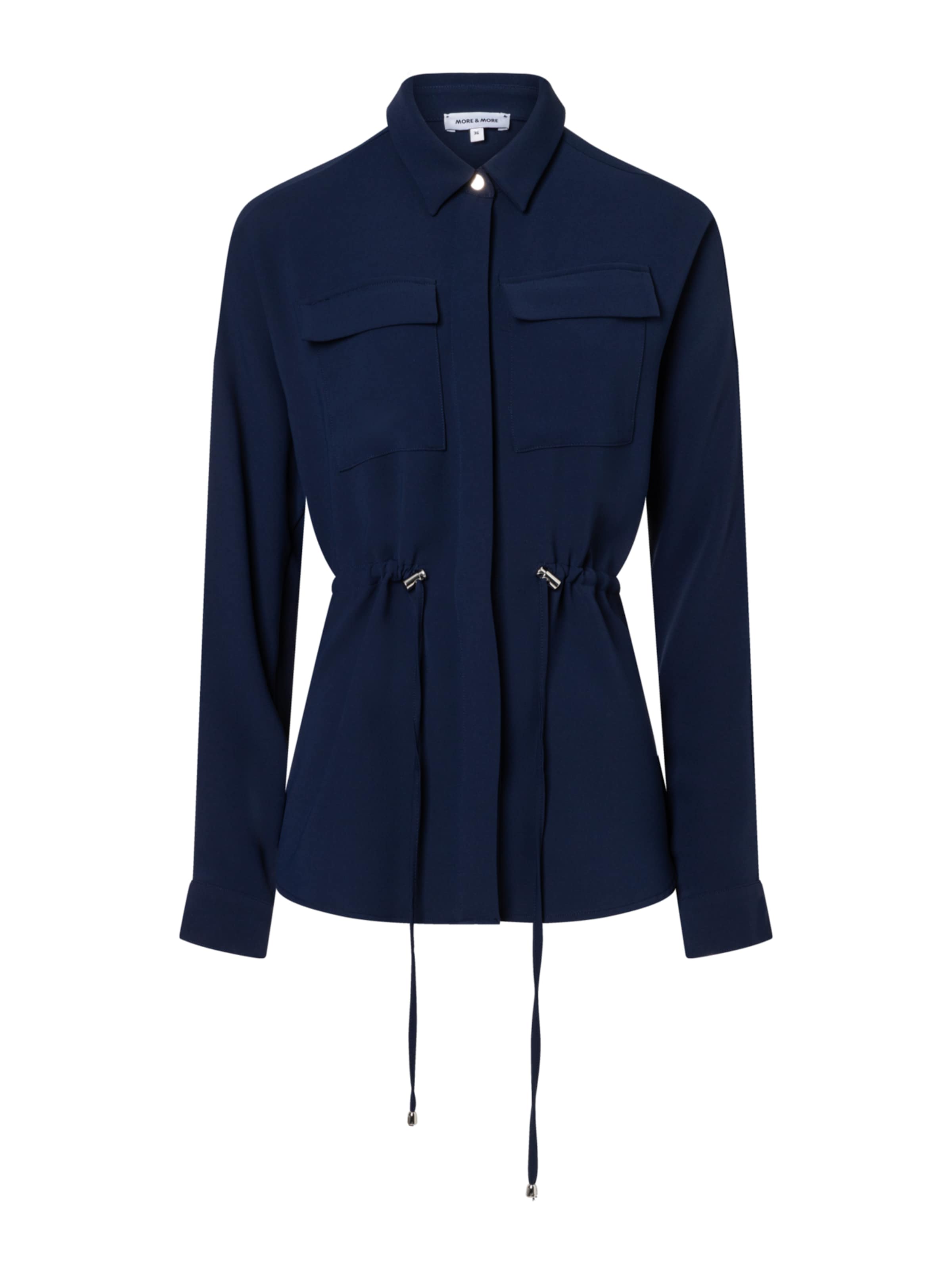 MORE & MORE Between-Season Jacket in Blue: front