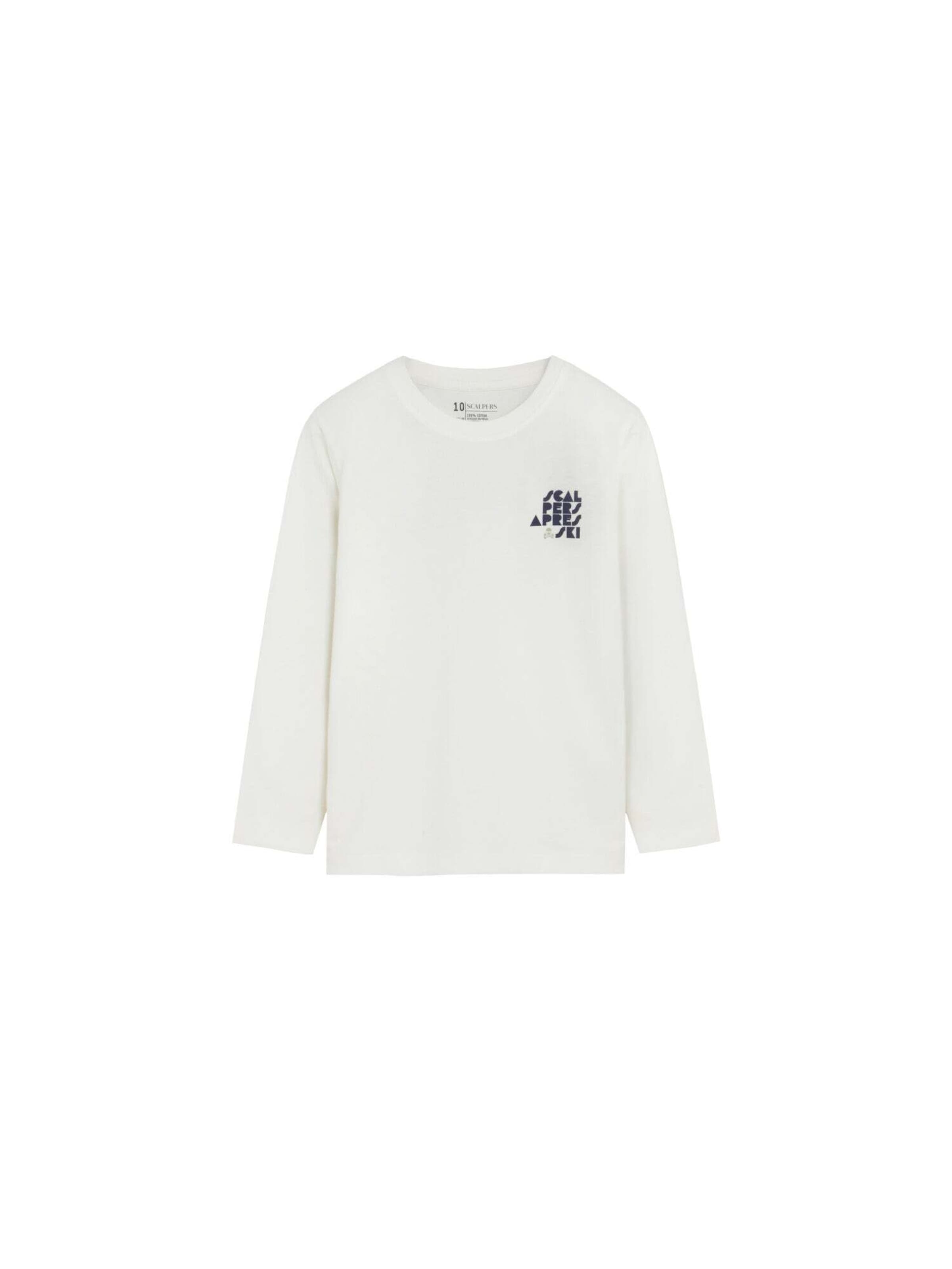 Scalpers Shirt ' ' in Wit: voorkant