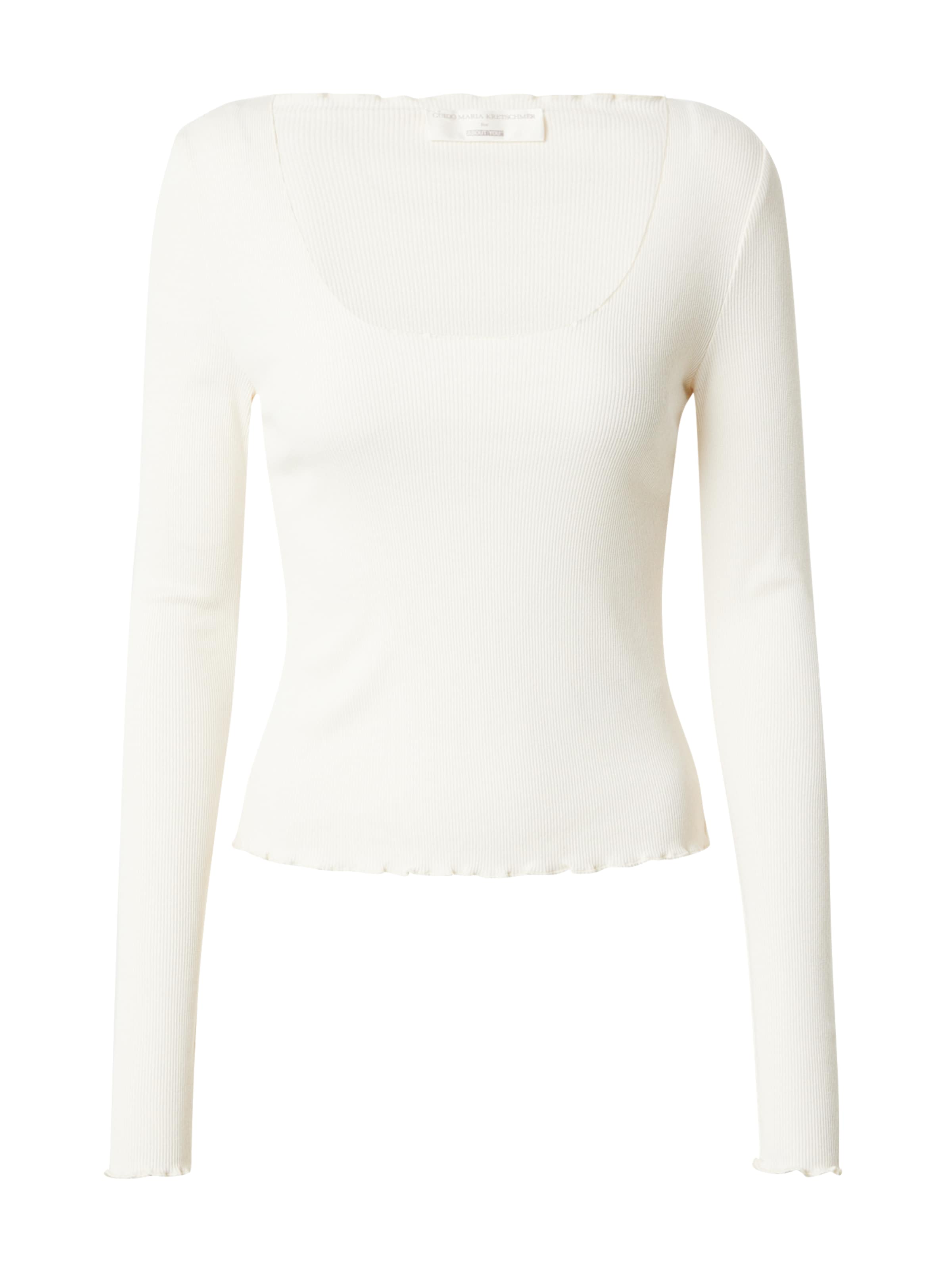 Guido Maria Kretschmer Women T-shirt i vit, Produktvy