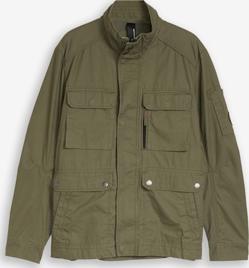 žalia TOM TAILOR Demisezoninė striukė: priekis