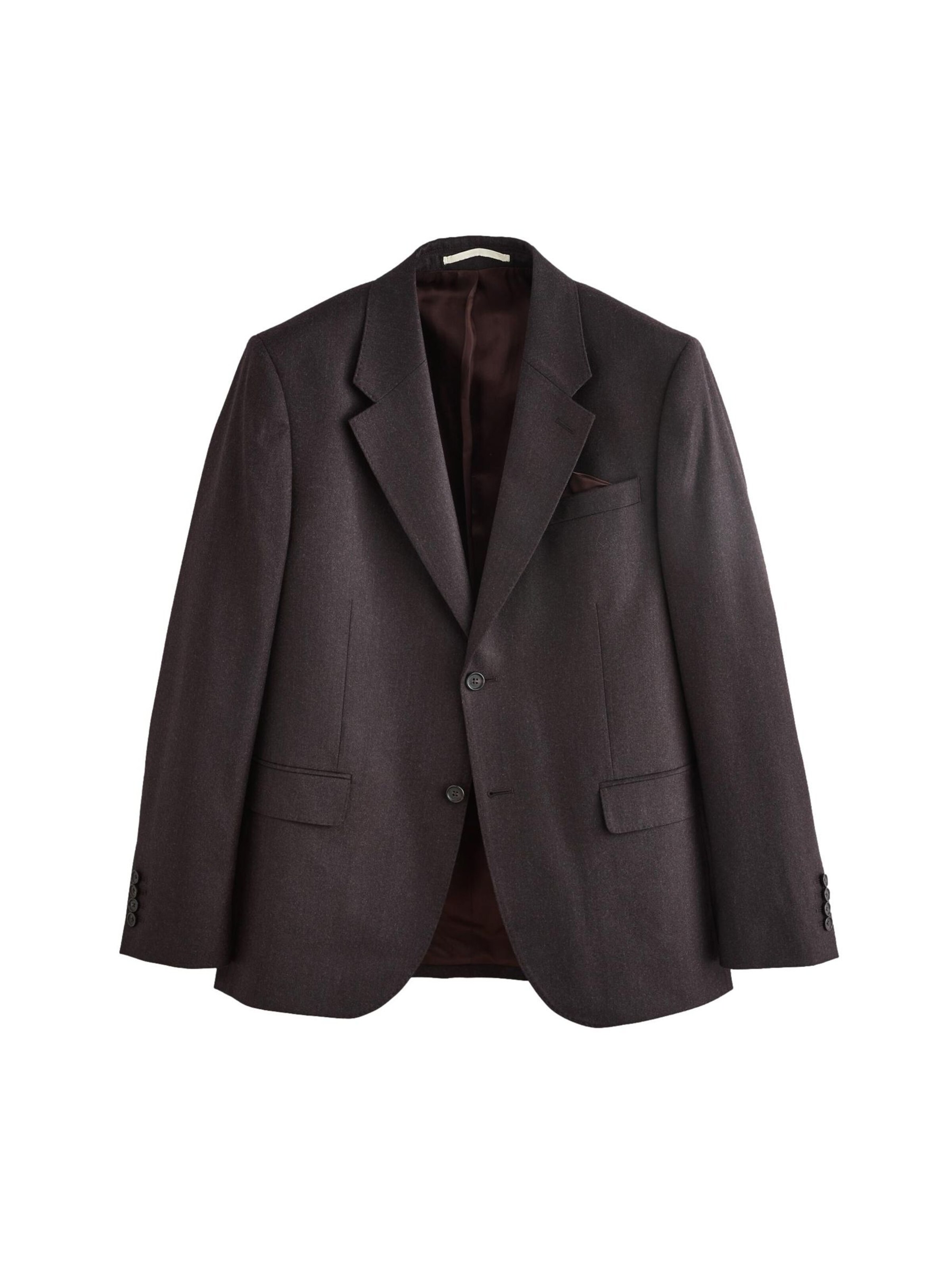 Next Slim Fit Forretningsjakke 'Signature' i brun: forside