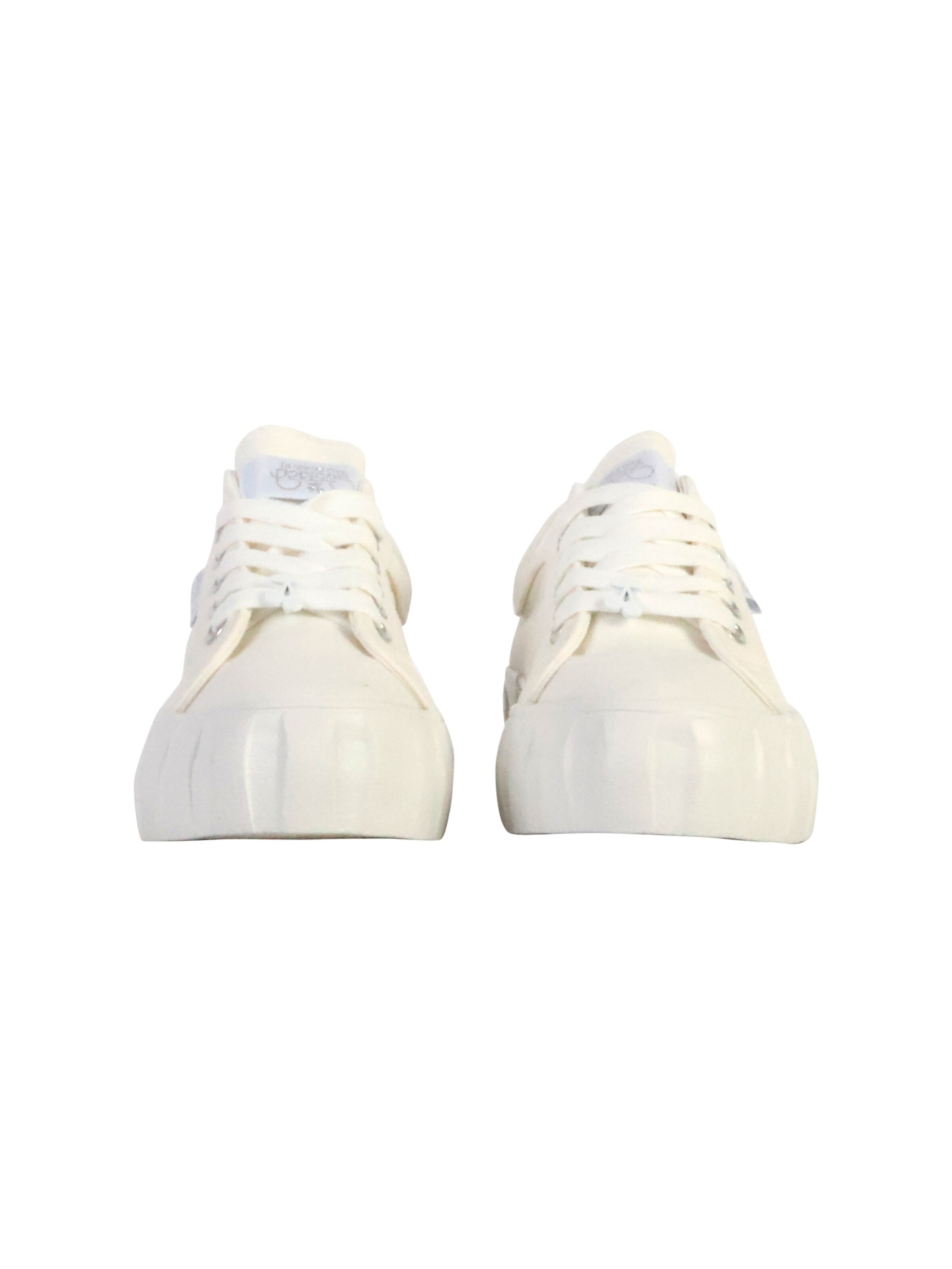 Le Temps Des Cerises - Calzado deportivo con cordones en blanco