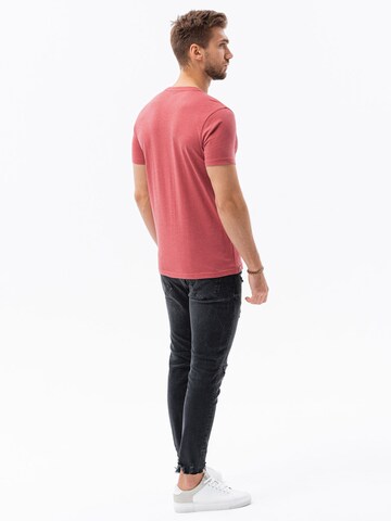 Ombre T-Shirt 'S1369' in Rot