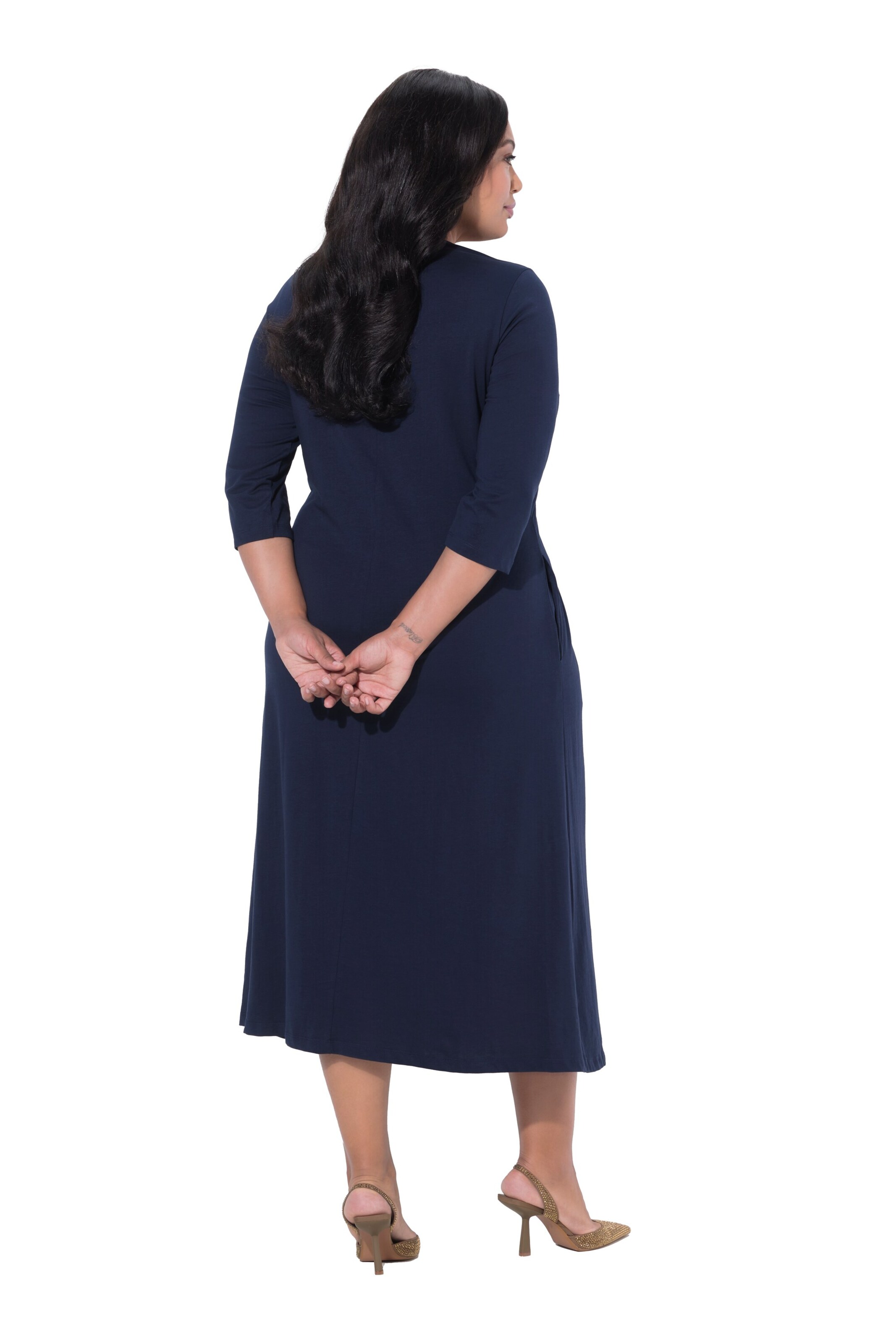 Ulla Popken Kleid in Blau