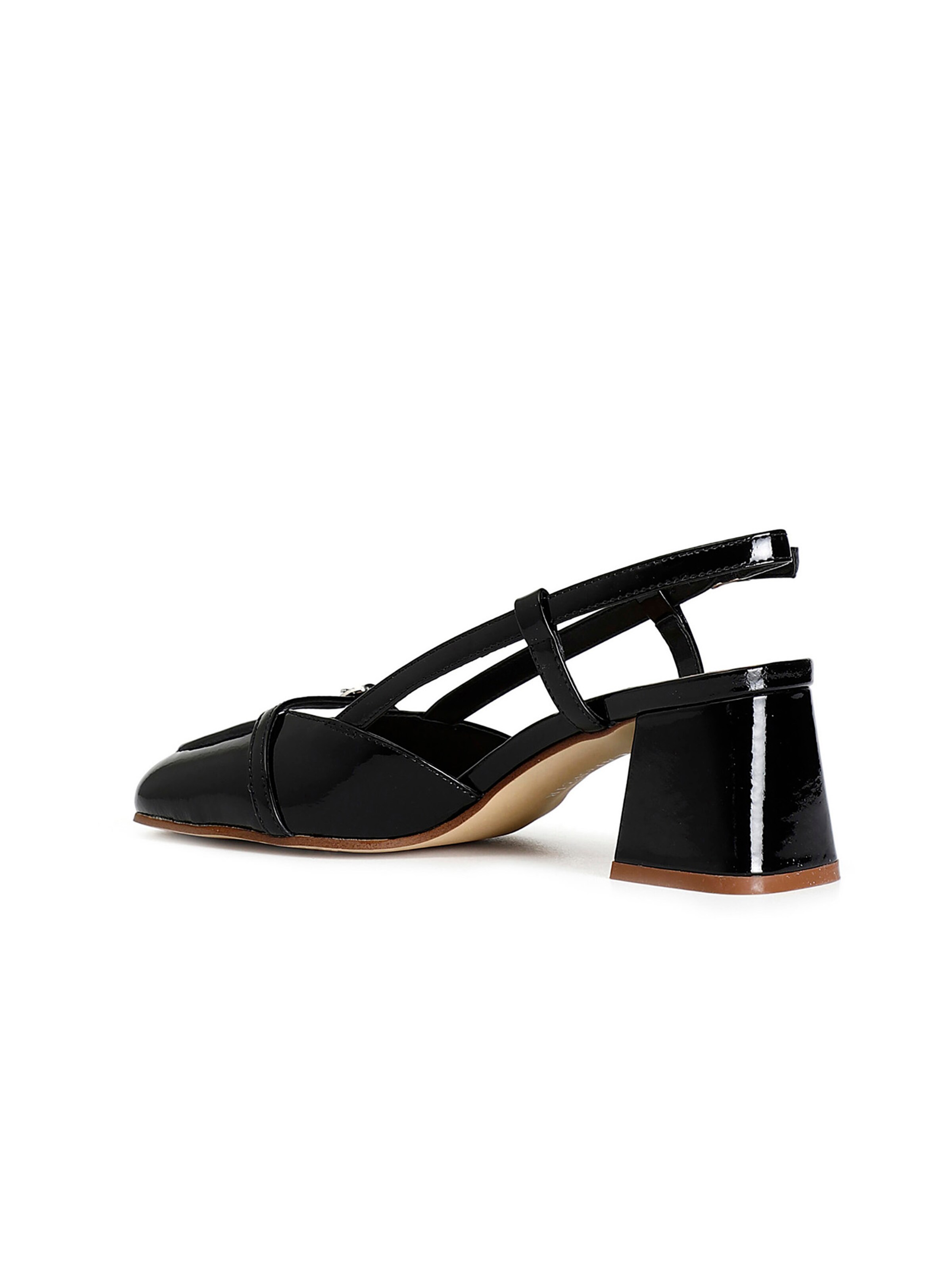 Décolleté sling di CAFè NOIR in nero