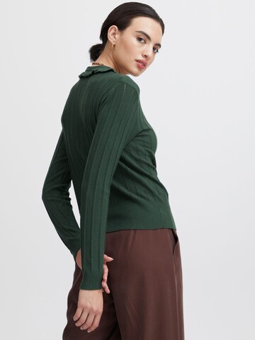 Cardigan ' Fantine ' ICHI en vert