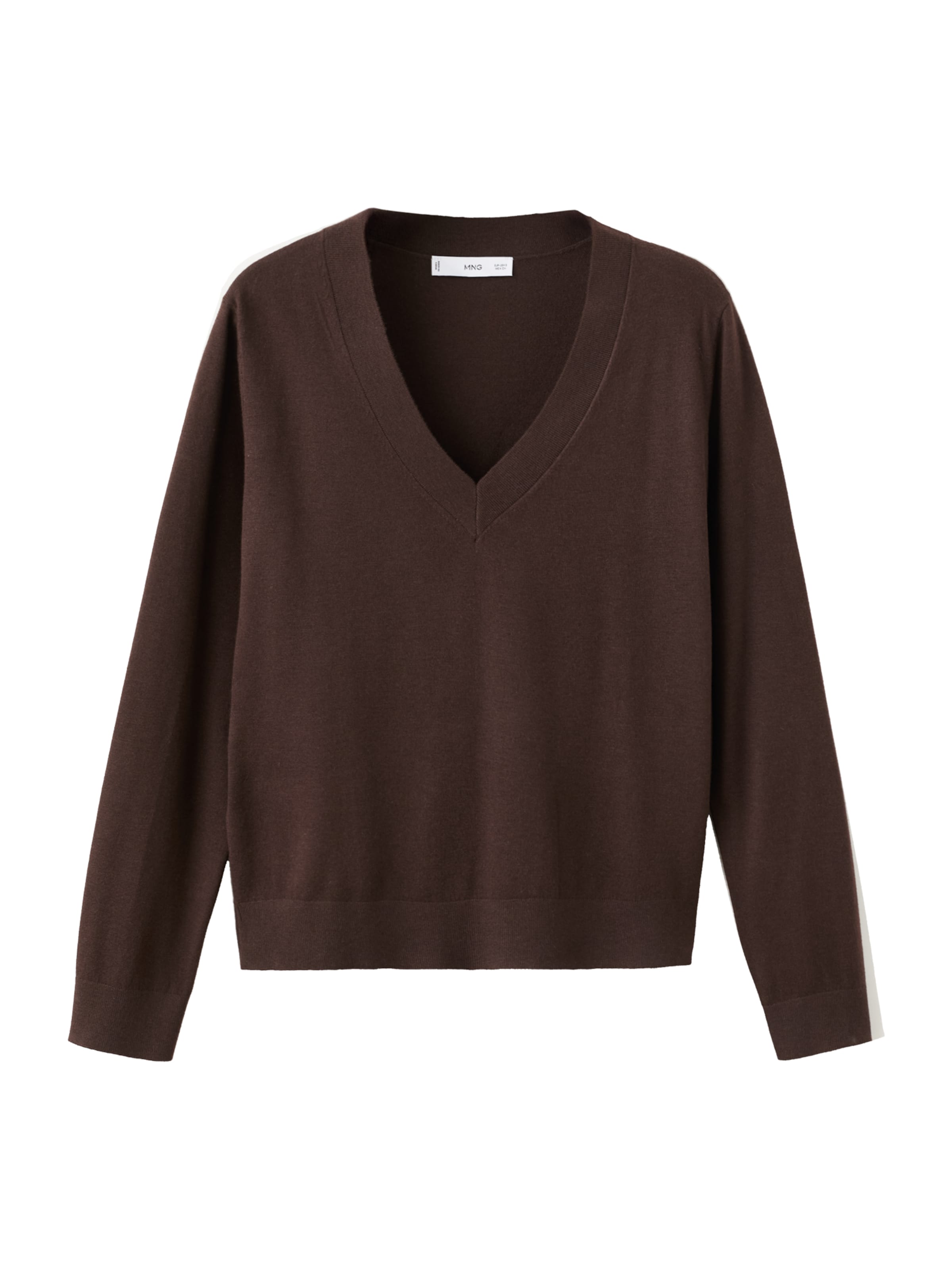 MANGO Pulóver 'LUCCAV' - barna: elől
