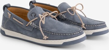 Travelin Mocassins 'Falmouth' in Blauw