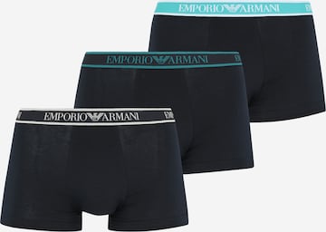 Boxer di Emporio Armani in blu: frontale