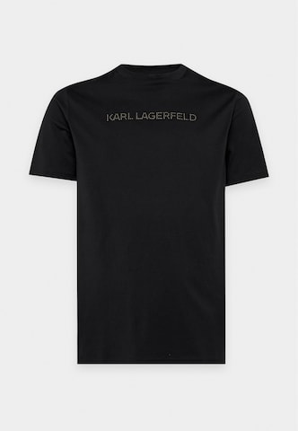 Maglietta di Karl Lagerfeld in nero: frontale