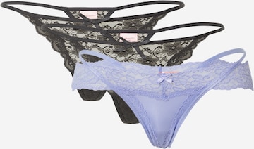 Hunkemöller String in Schwarz: predná strana