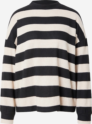 River IslandSweater majica - crna boja: prednji dio