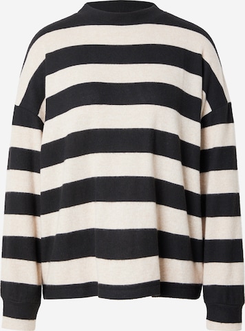 Sweat-shirt River Island en noir : devant