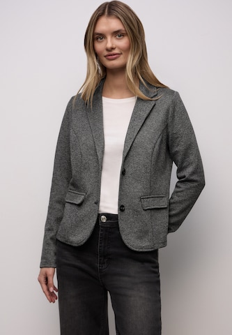 STREET ONE Blazer in Black: front