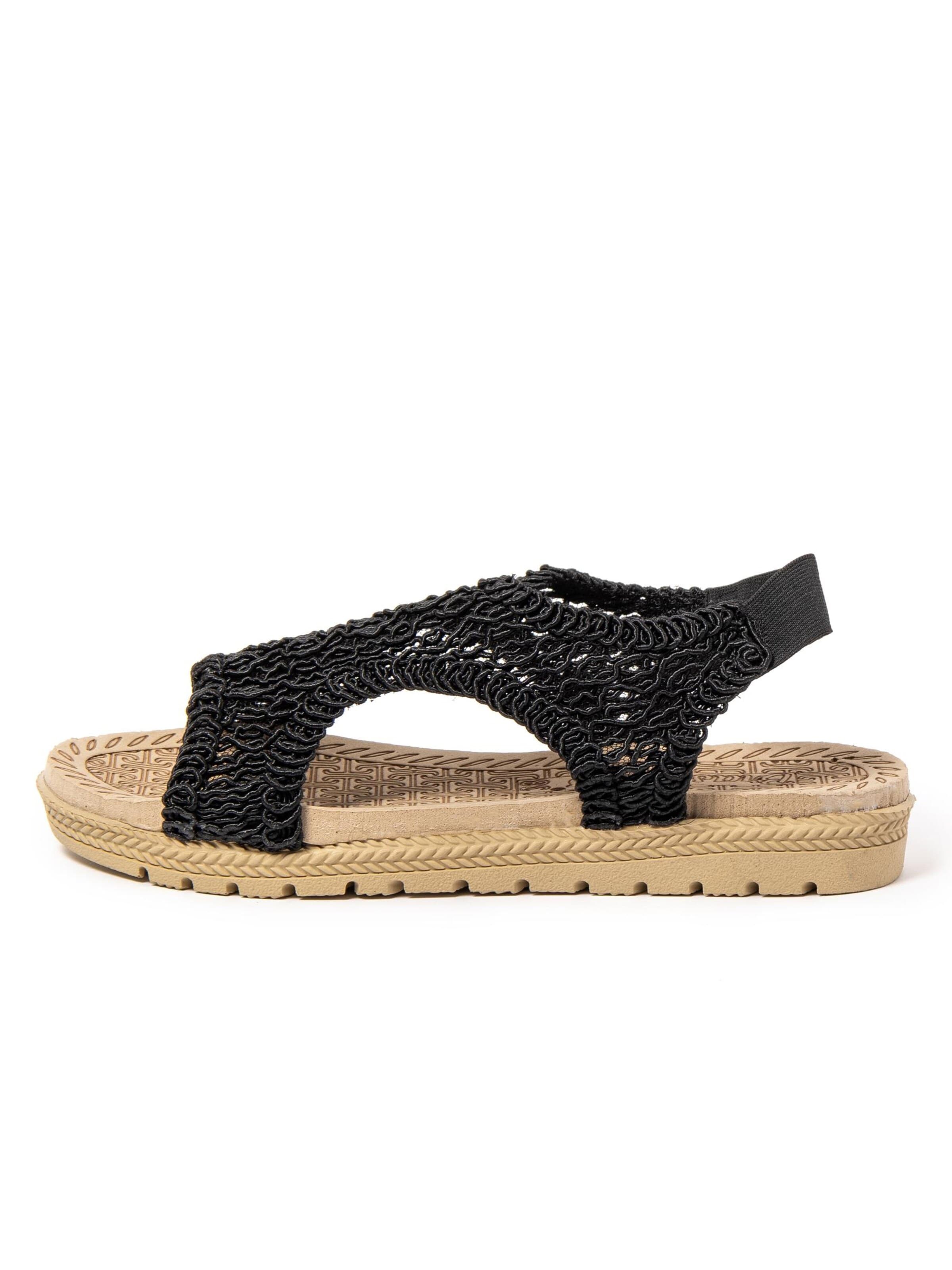 Brasileras Sandals 'Lua' in Black