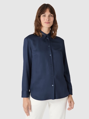 Les Lunes Bluse 'ANETT' i blå: forside