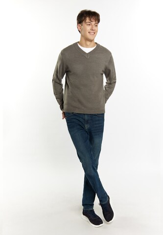 MO Pullover 'Reiswood' in Grau