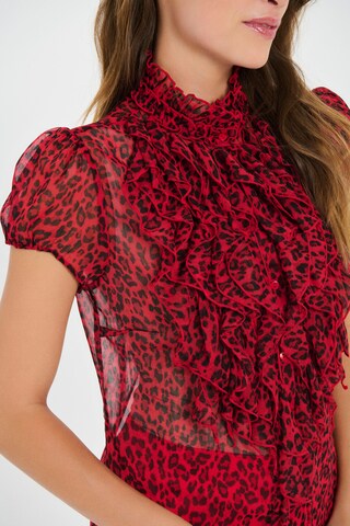 SAINT TROPEZ Shirts 'SZLilja' i rød