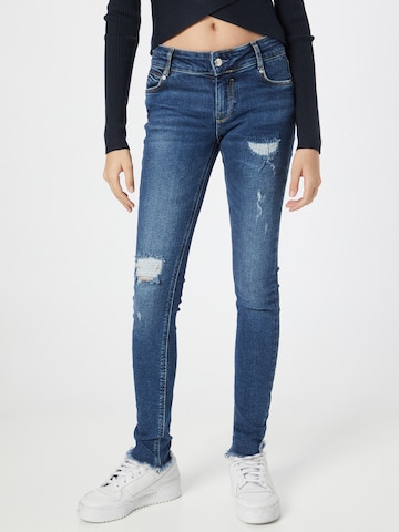 ONLY Skinny Jeans 'LUCI' in Blauw: voorkant