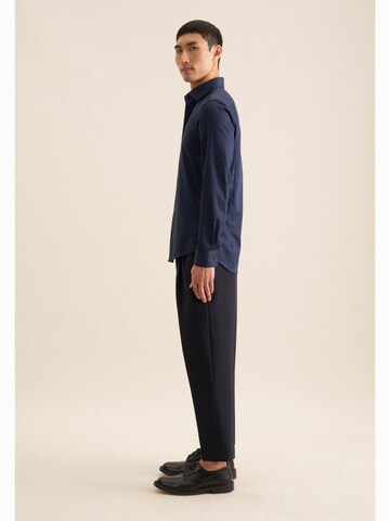 SEIDENSTICKER Slim fit Business shirt in Blue