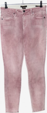Genetic Denim Skinny Jeans in 27-28 in Pink: front