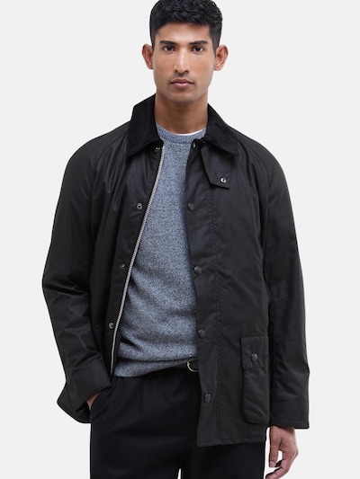 Barbour Between-Season Jacket 'ASHBY WAX' in Black, Item view