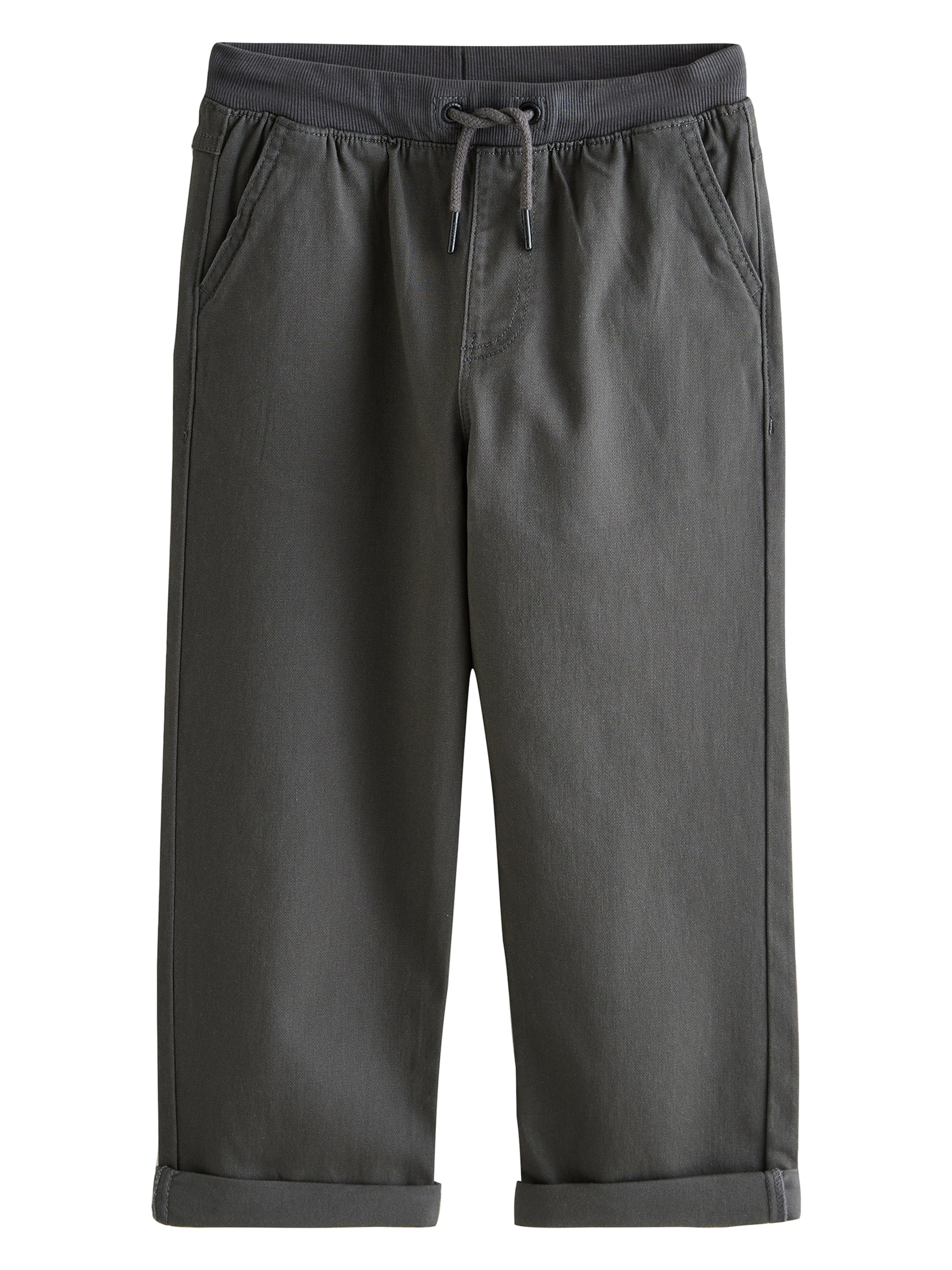 Wide leg Pantaloni de la Next pe gri: față